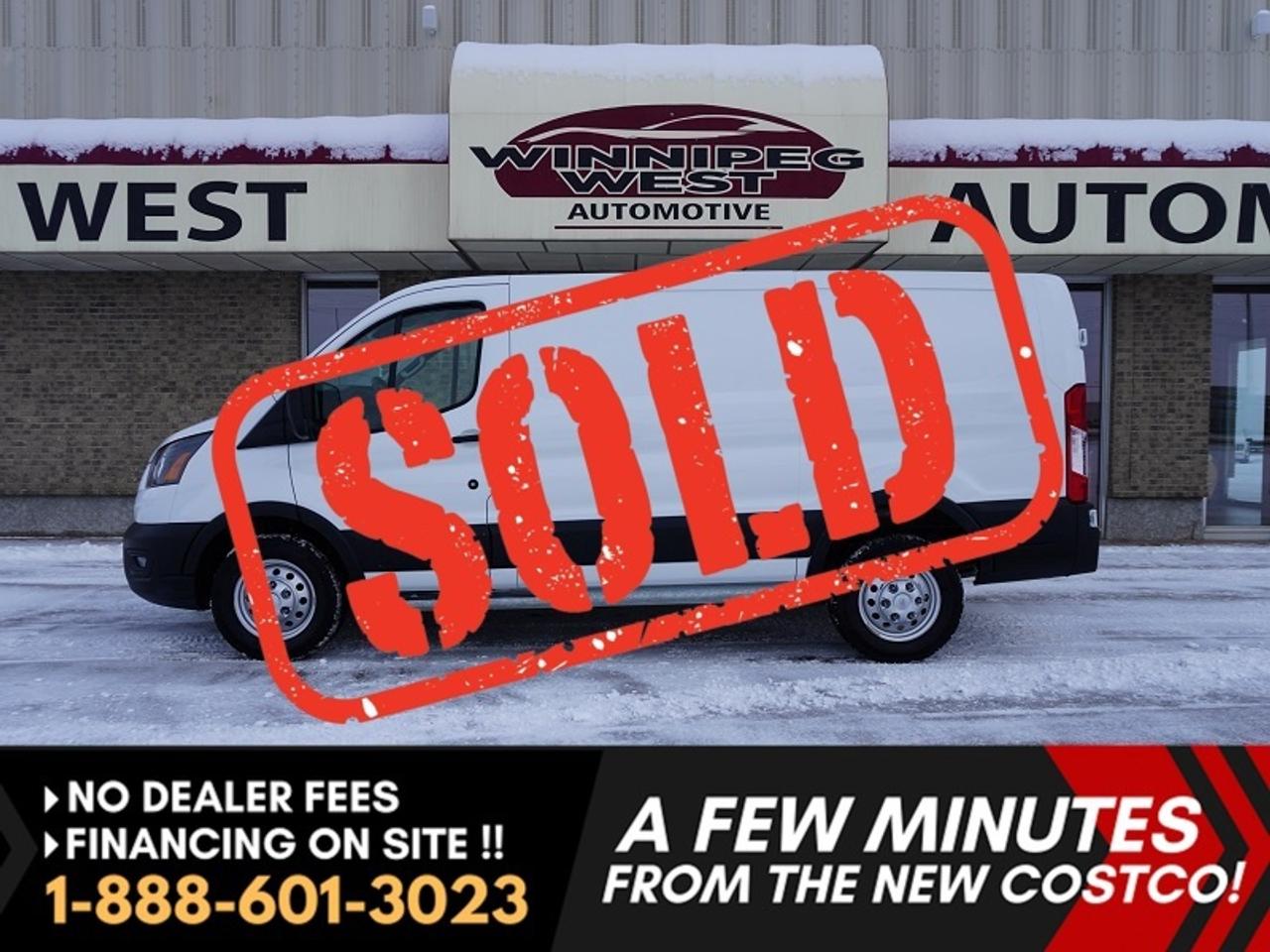 *** Dealer arranged financing on site! Quick, Simple,  no calls or waiting on bank appointments required!! Drive away today ***   NO ADMINISTRATION FEES!!

GREAT OPTIONS, GREAT VALUE, VERY LOW KMS!!! (YES, ONLY 26K KMS!!) and CLEAN! this 2024 Transit Cargo Van T-250 MUST BE SEEN!!! Definitely a RARE UNIT!!! Sharp and well-equipped featuring ALL-WHEEL DRIVE, the Low Roof configuration, and a 130" wheelbase, powered by a reliable V6 engine. This is a hard-to-find setup that delivers excellent traction, year-round confidence, and easy maneuverability.

The Low Roof AWD configuration is ideal for city driving, winter conditions, and locations where height clearance matters, while still offering a spacious cargo area for tools, equipment, or deliveries. This van shows extremely well and is ready to go immediately.

Key Features & Highlights:

- ALL-WHEEL DRIVE (AWD)
- V6 engine
- Automatic transmission
- 130" wheelbase
- Low Roof for easier clearance and access
- Spacious cargo area ready for shelving or upfitting
- Wide rear cargo doors
- Side sliding cargo door
- Backup camera
- AM/FM Stereo
- Bluetooth connectivity
- Air conditioning
- Power windows and locks
- Durable, easy-clean commercial interior

Low-kilometre AWD Transit vans like this do not last long. Ready to go for your business or everyday commercial needs. This Transit is very clean and sharp, well maintained, and ready to go immediately. A great option for contractors, service businesses, delivery companies, and fleet buyers who want an AWD cargo van built for Canadian conditions.




Comes with a Manitoba Safety Certification, and we have many Extended Powertrain warranties available on your vehicle purchase up to 10-year coverage (on eligible vehicles see dealer for details). Financing on site with Zero down financing OAC. Trades accepted. View at Winnipeg West Automotive Group, 5195 Portage Ave. (only a couple of minutes past the new Costco) Dealer permit # 6007, Call now 1(888) 601-3023. This Car is located in Winnipeg Manitoba,  however we can have it shipped anywhere in North America relatively inexpensively.