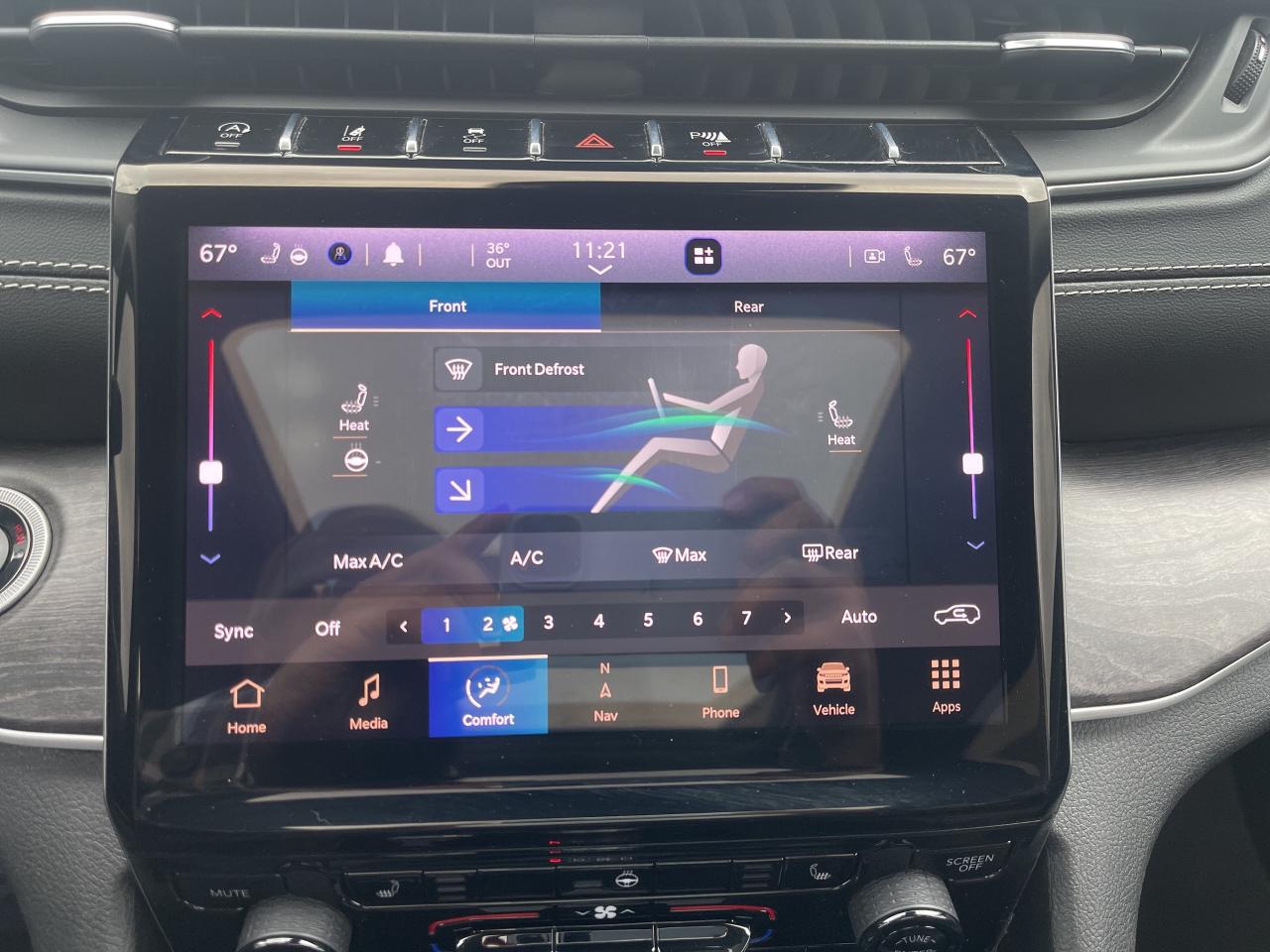 2021 Jeep Grand Cherokee L SUNROOF / NAV / RMT START / LEATHER HTD SEATS Photo