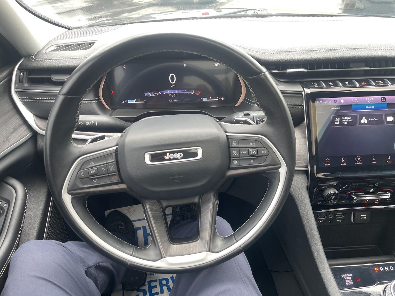 2021 Jeep Grand Cherokee L SUNROOF / NAV / RMT START / LEATHER HTD SEATS Photo