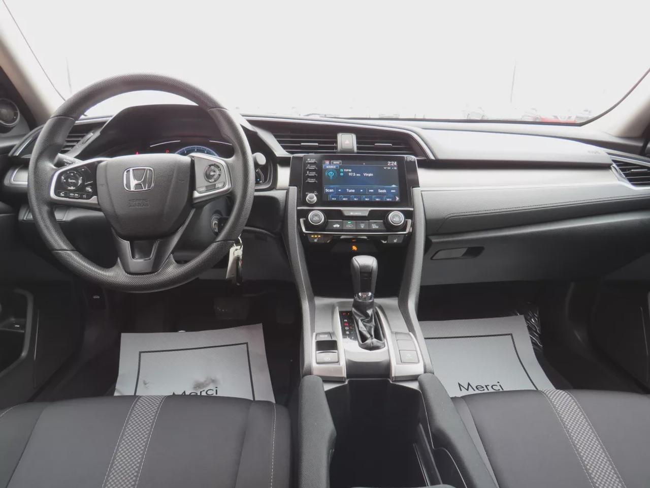 2021 Honda Civic Sedan LX  |  Clean Title | No Accidents  |  Safety Certified  |  Automatic  |  Power Windows  |  Power Locks  |  A/C  |  Digital Touchscreen  |  Lane Assist  |  Collision Warning  |  Reverse Camera  |  Econ Mode  |  Electric Parking Brake  |  Cruise Contr Photo4