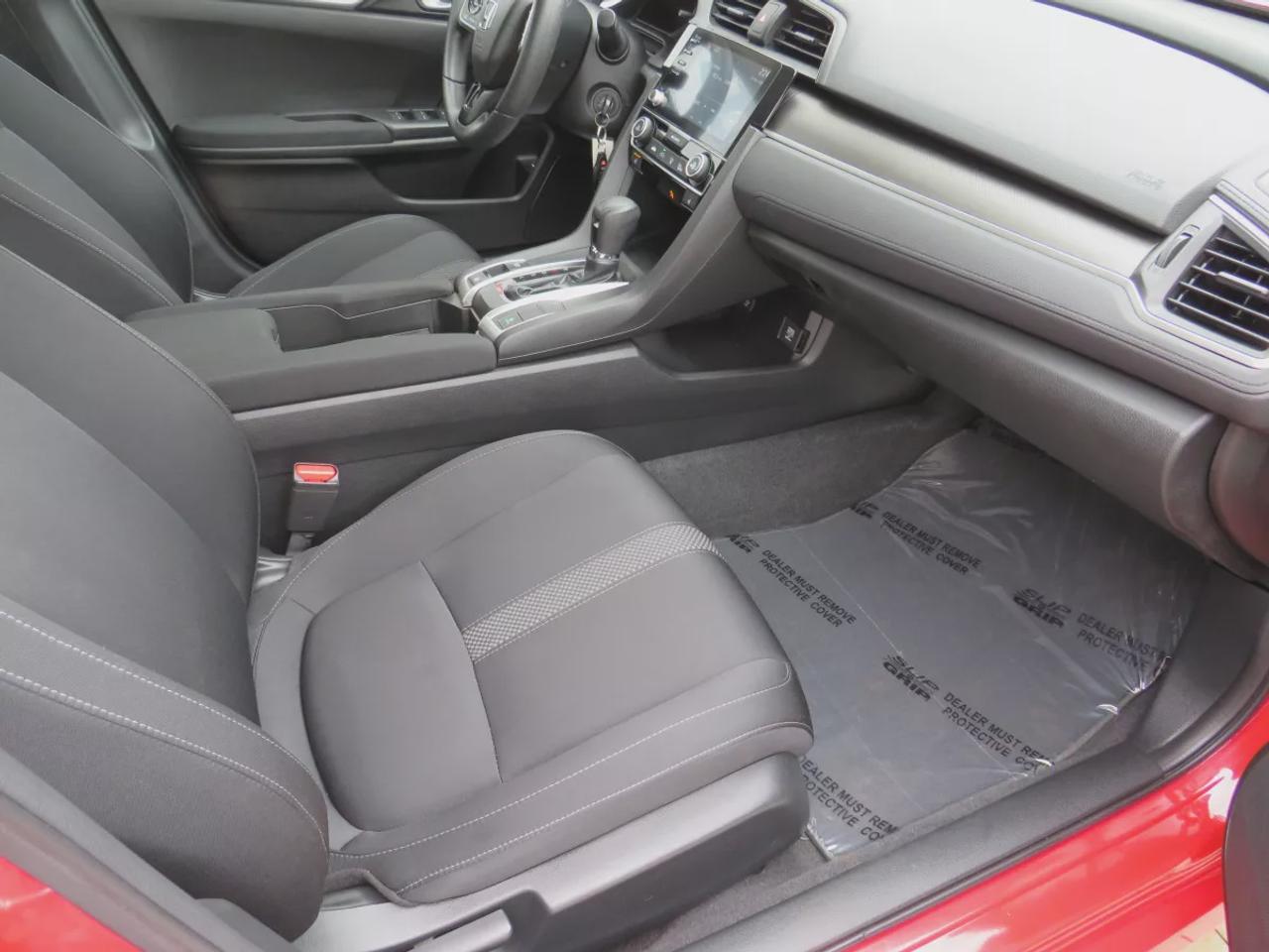 2021 Honda Civic Sedan LX  |  Clean Title | No Accidents  |  Safety Certified  |  Automatic  |  Power Windows  |  Power Locks  |  A/C  |  Digital Touchscreen  |  Lane Assist  |  Collision Warning  |  Reverse Camera  |  Econ Mode  |  Electric Parking Brake  |  Cruise Contr Photo