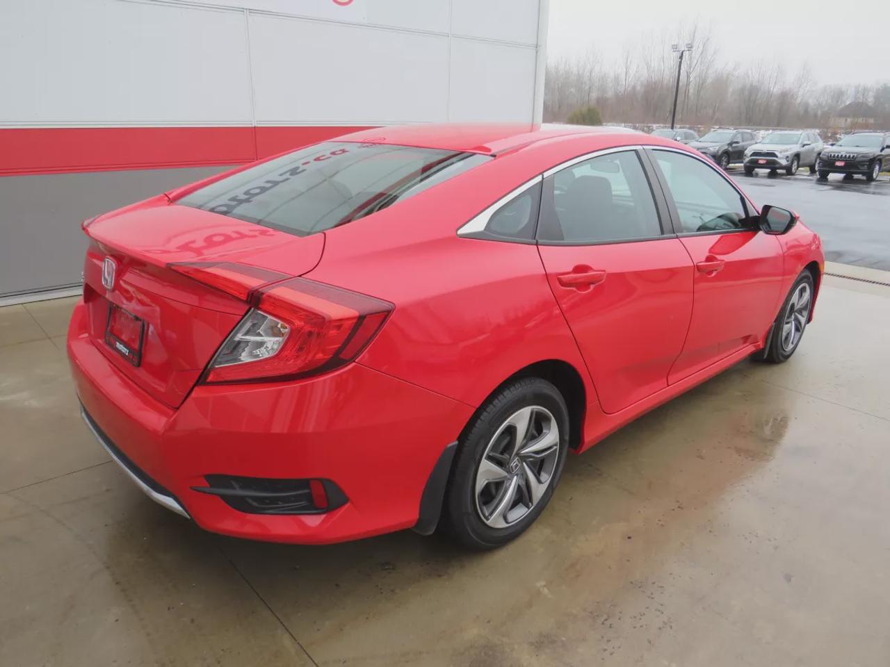 2021 Honda Civic Sedan LX  |  Clean Title | No Accidents  |  Safety Certified  |  Automatic  |  Power Windows  |  Power Locks  |  A/C  |  Digital Touchscreen  |  Lane Assist  |  Collision Warning  |  Reverse Camera  |  Econ Mode  |  Electric Parking Brake  |  Cruise Contr Photo