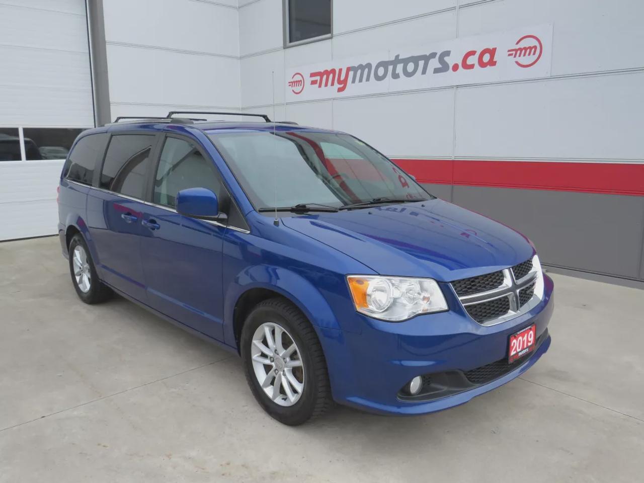 2019 Dodge Grand Caravan SXT Premium Plus | Clean Title | No Accidents  | 7 Passenger | DVD | Tints | Alloy Rims | Trailer Hitch | Leather Trim | Photo