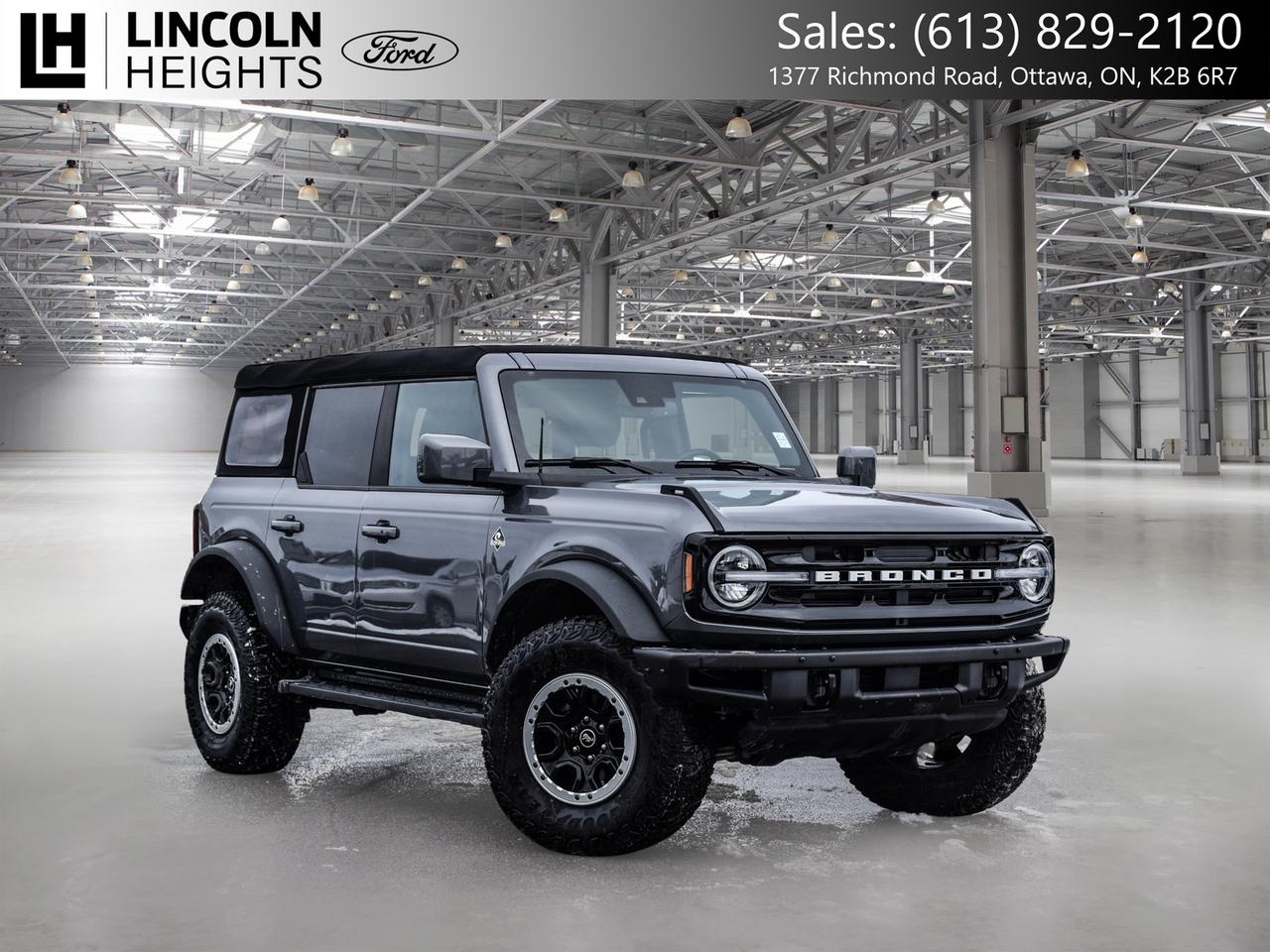 Used 2023 Ford BRONCO OUTER BANKS SASQUATCH PACKAGE  for sale in Ottawa, ON