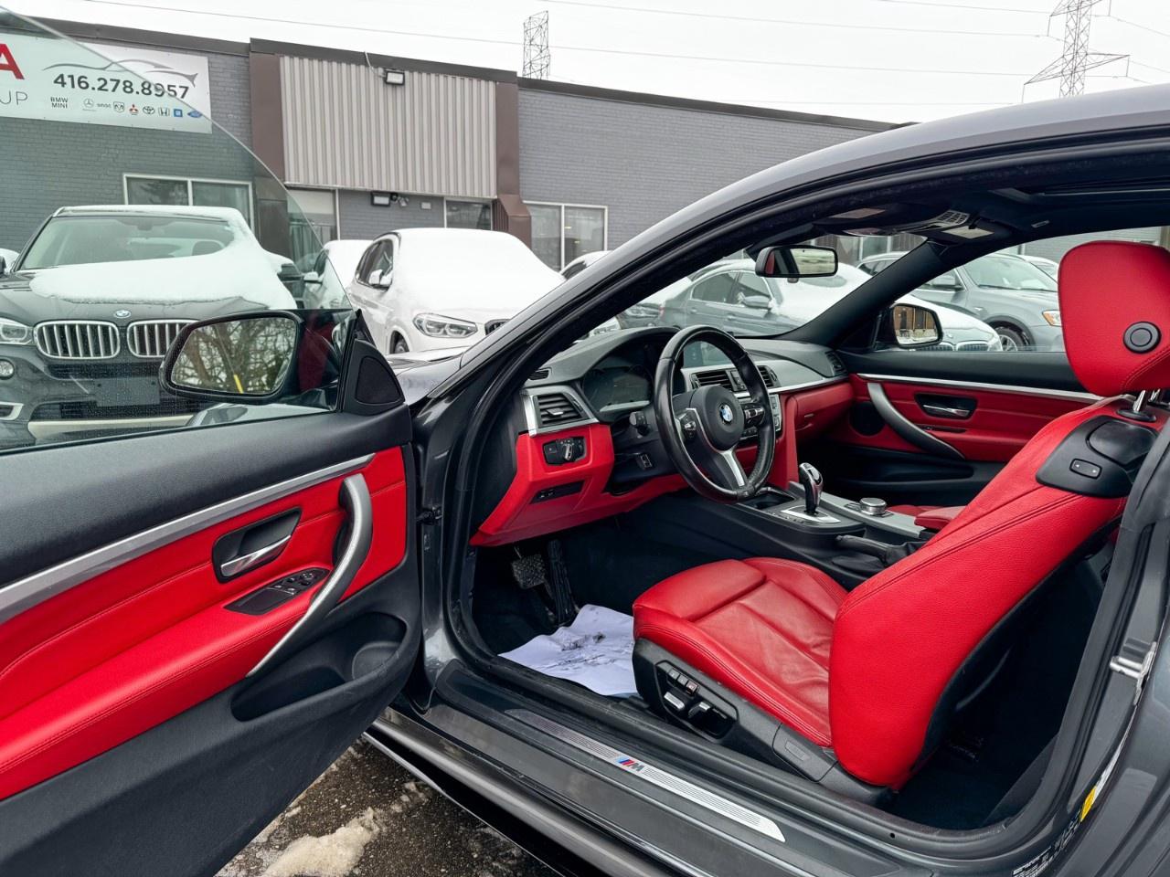 2019 BMW 4 Series Red leather/M package/360 CAM/Blind spot/Lane keep Photo