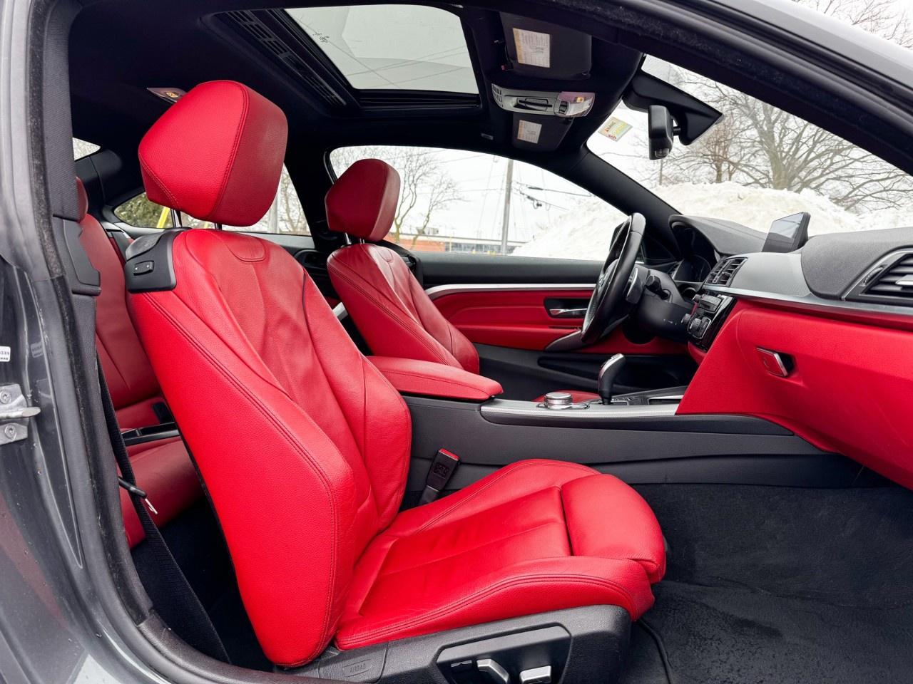 2019 BMW 4 Series Red leather/M package/360 CAM/Blind spot/Lane keep Photo