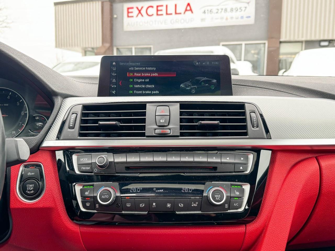 2019 BMW 4 Series Red leather/M package/360 CAM/Blind spot/Lane keep Photo