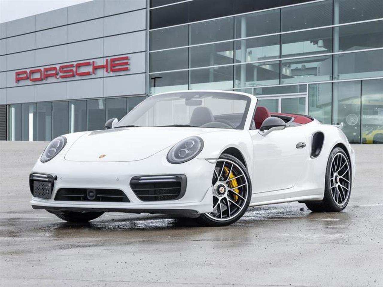 2019 Porsche 911 Turbo S Cabriolet CPO Aerokit Turbo Front Axle Lif Photo0