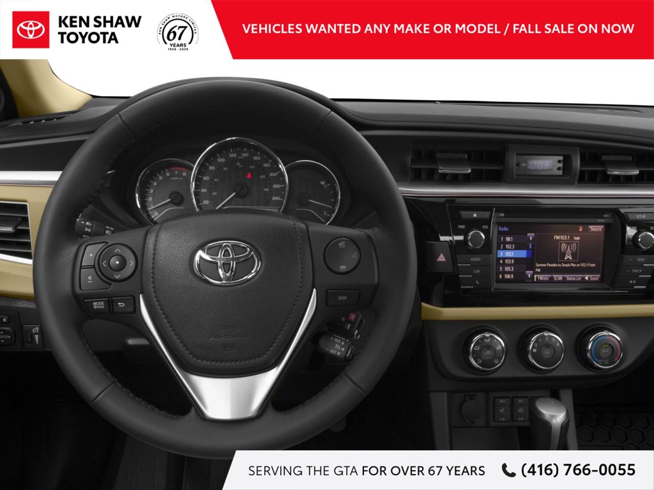 2015 Toyota Corolla LE ECO (CVT) 4dr Sedan Photo3