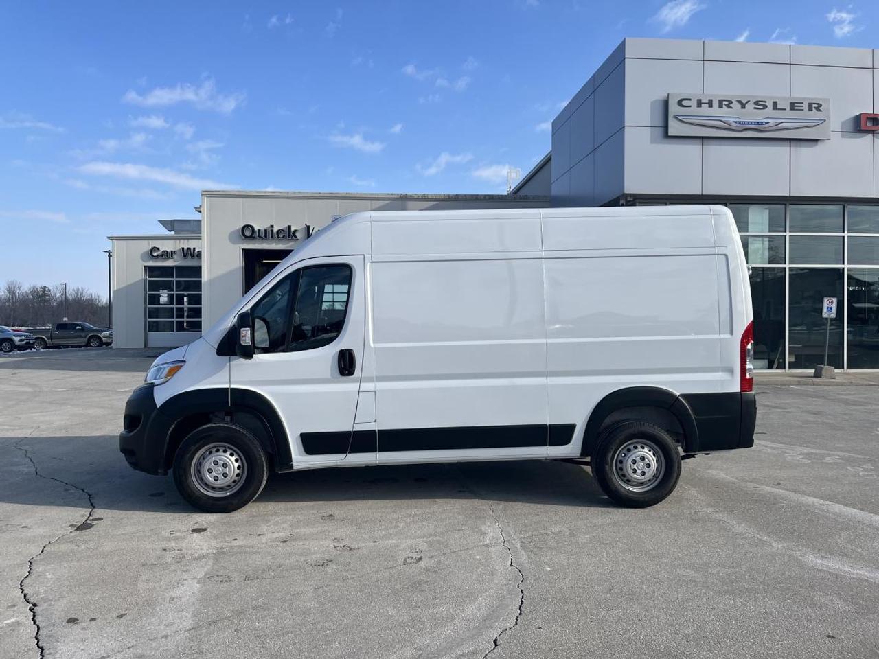 2025 RAM ProMaster Cargo Van Tradesman 2500 High Roof 136 WB w/Pass Seat @ 3.99 Photo2