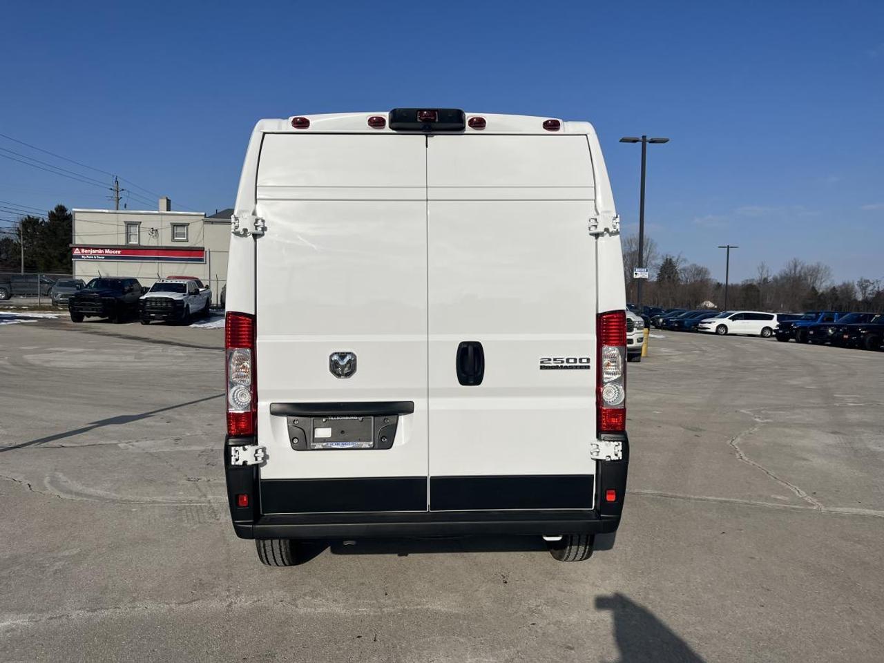 2025 RAM ProMaster Cargo Van Tradesman 2500 High Roof 136 WB w/Pass Seat @ 3.99 Photo4