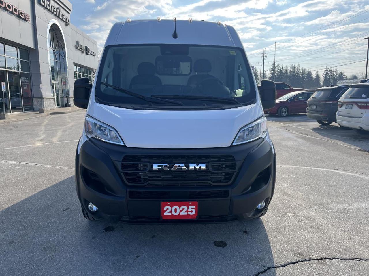 2025 RAM ProMaster Cargo Van Tradesman 2500 High Roof 136 WB w/Pass Seat @ 3.99 Photo