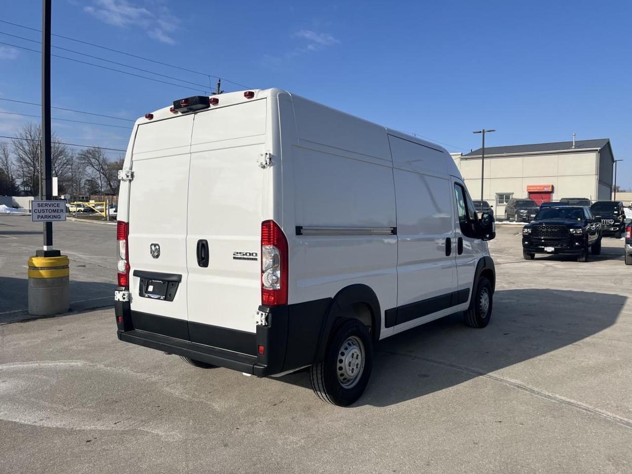 2025 RAM ProMaster Cargo Van Tradesman 2500 High Roof 136 WB w/Pass Seat @ 3.99 Photo