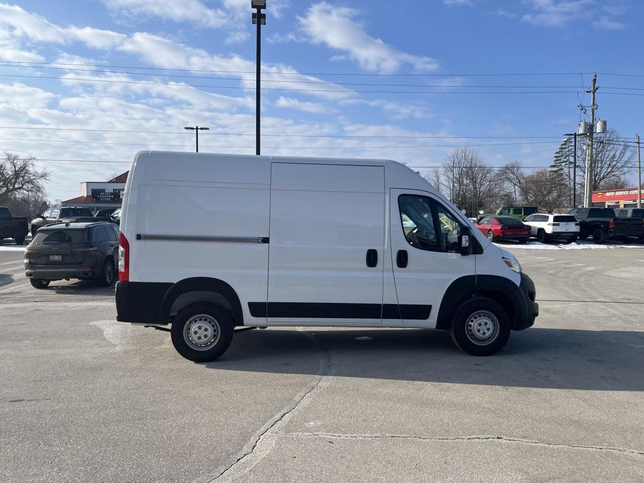 2025 RAM ProMaster Cargo Van Tradesman 2500 High Roof 136 WB w/Pass Seat @ 3.99 Photo