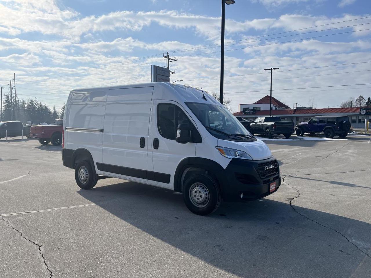 2025 RAM ProMaster Cargo Van Tradesman 2500 High Roof 136 WB w/Pass Seat @ 3.99 Photo