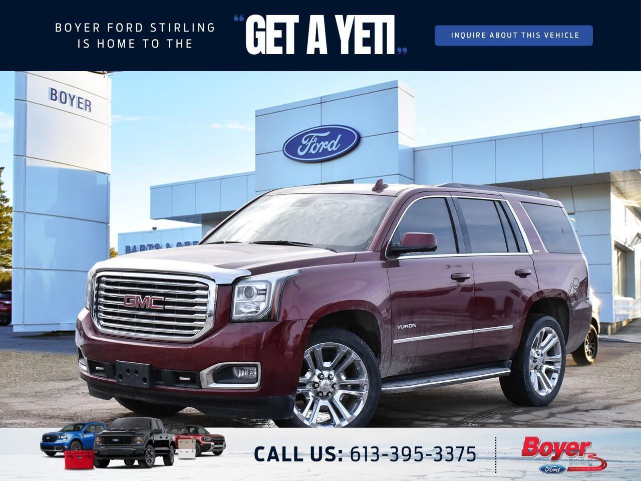 2018 GMC Yukon SLT LOCAL TRADE, ONE OWNER! Photo0