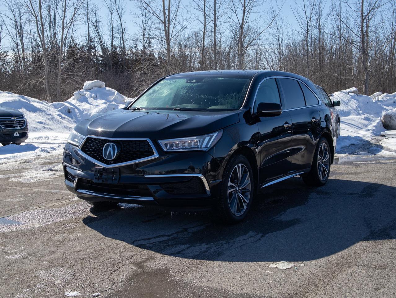 2019 Acura MDX Tech - Seat Memory   Leather Steering Wheel Photo3