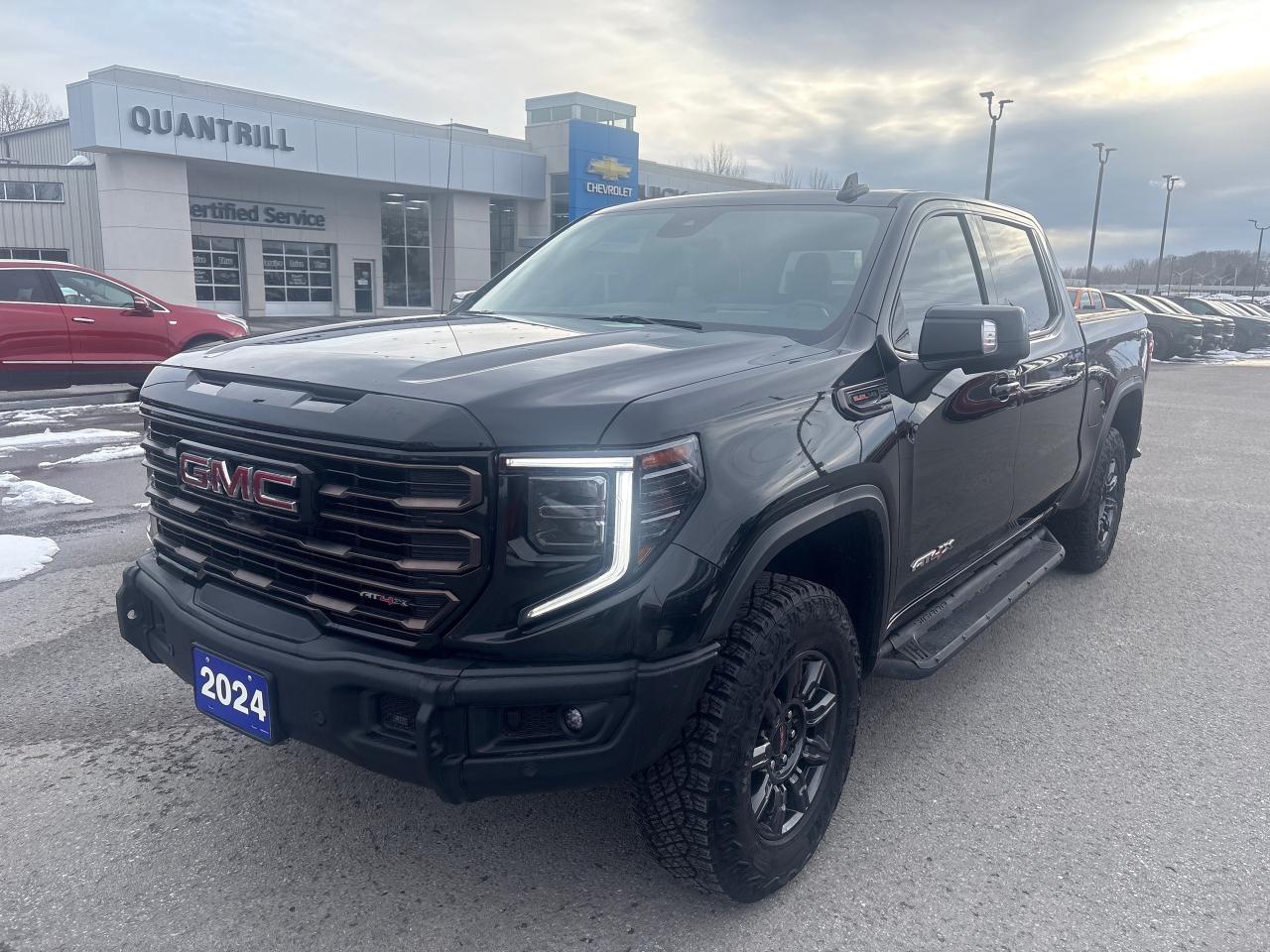 2024 GMC Sierra 1500 AT4X Crew + 6.2L + Heated Cooled Massaging Buckets Photo2