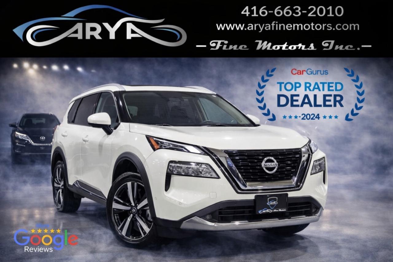 2021 Nissan Rogue Platinum PKG No Accidents 360 surround Camera Bose Photo0