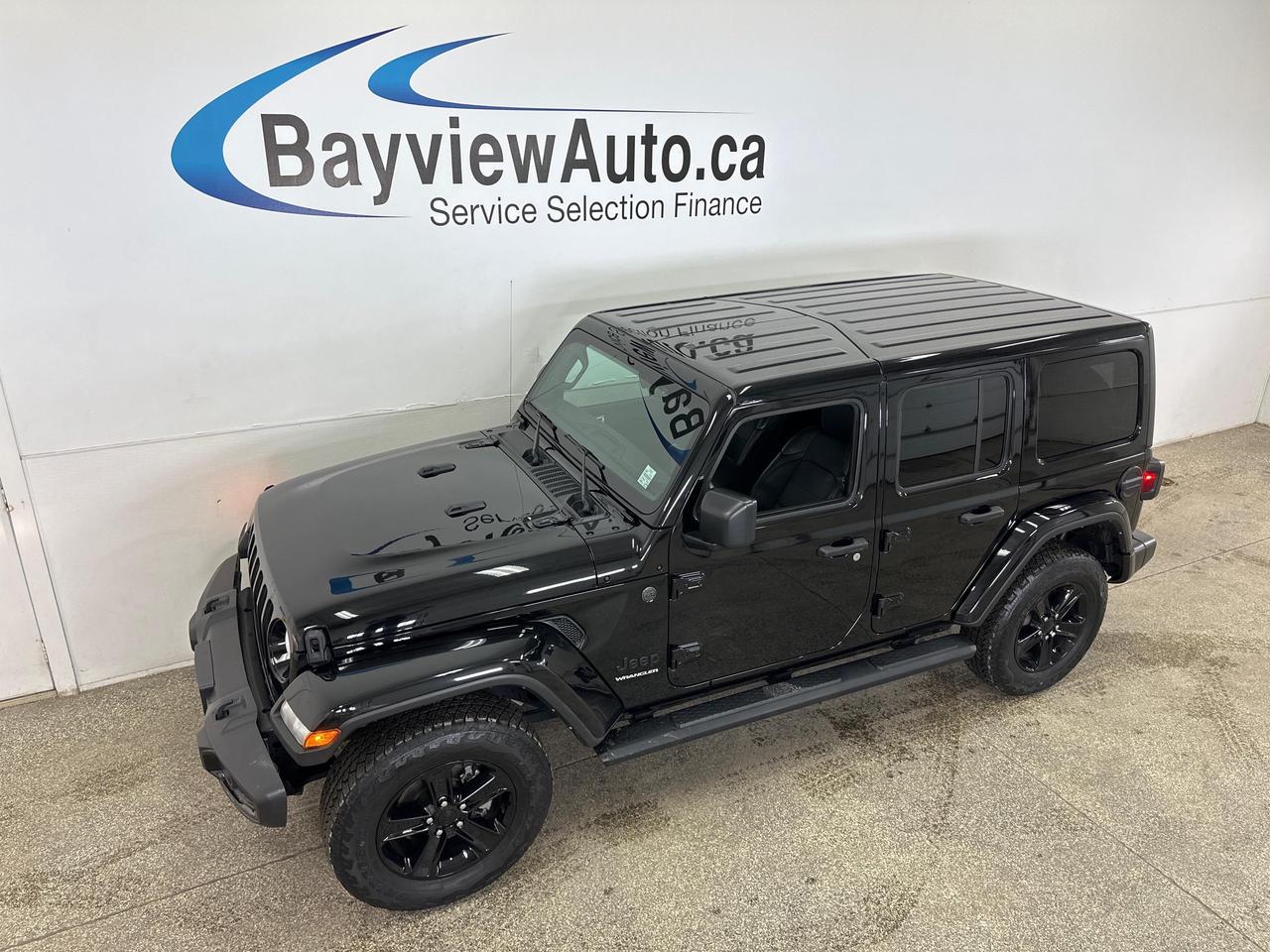 2023 Jeep Wrangler Sahara - LEATHER/3 PC TOP/NAVI/1 OWNER! Photo0