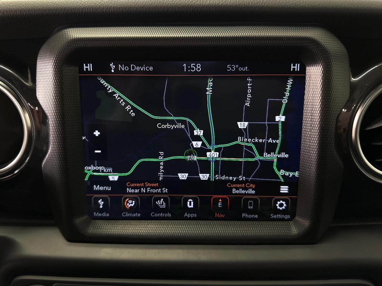 2023 Jeep Wrangler Sahara - LEATHER/3 PC TOP/NAVI/1 OWNER! Photo
