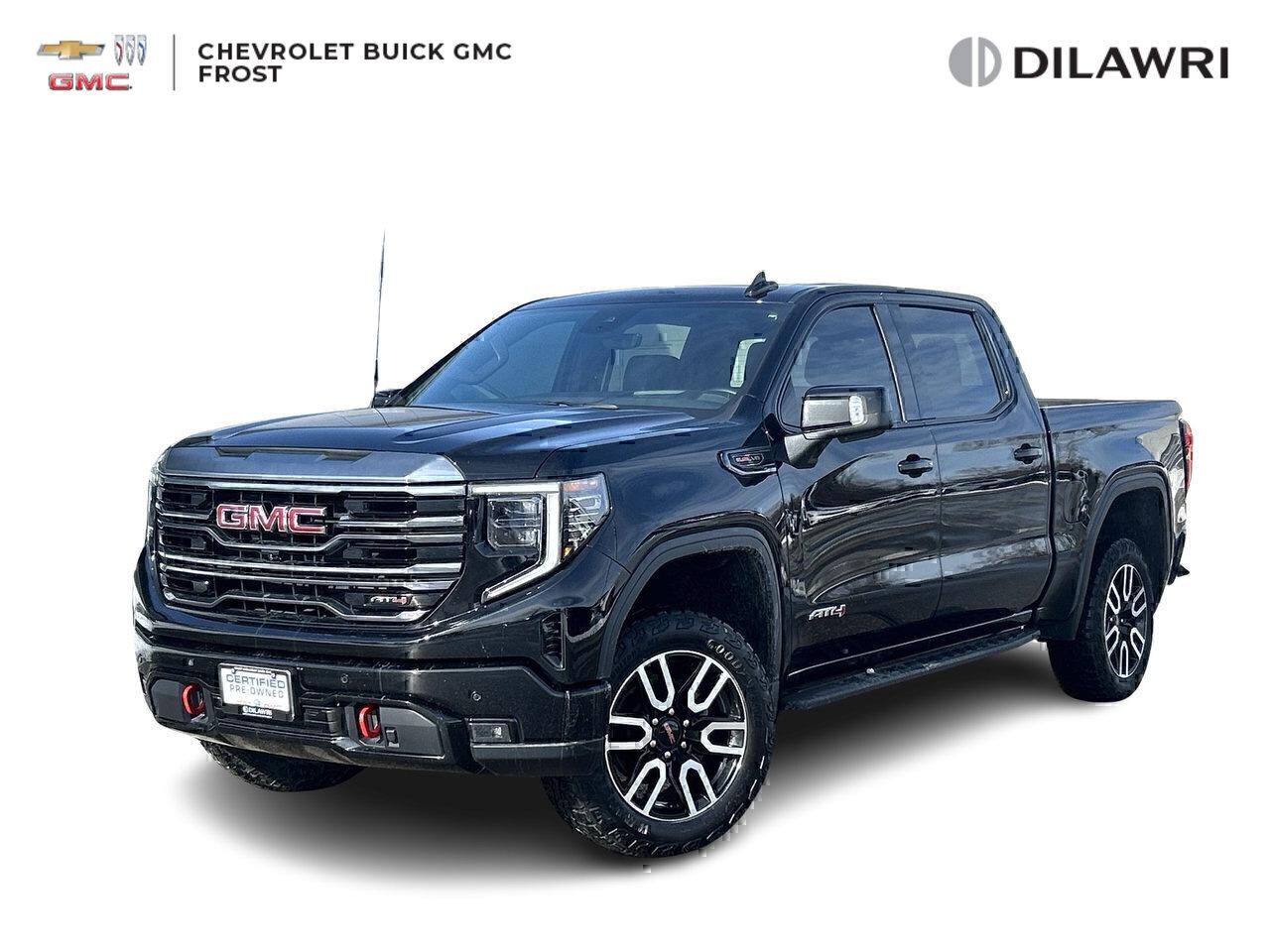 2024 GMC Sierra 1500 AT4 6.2L Sunroof 20 Inch Wheels Head Up Display Ac Photo0