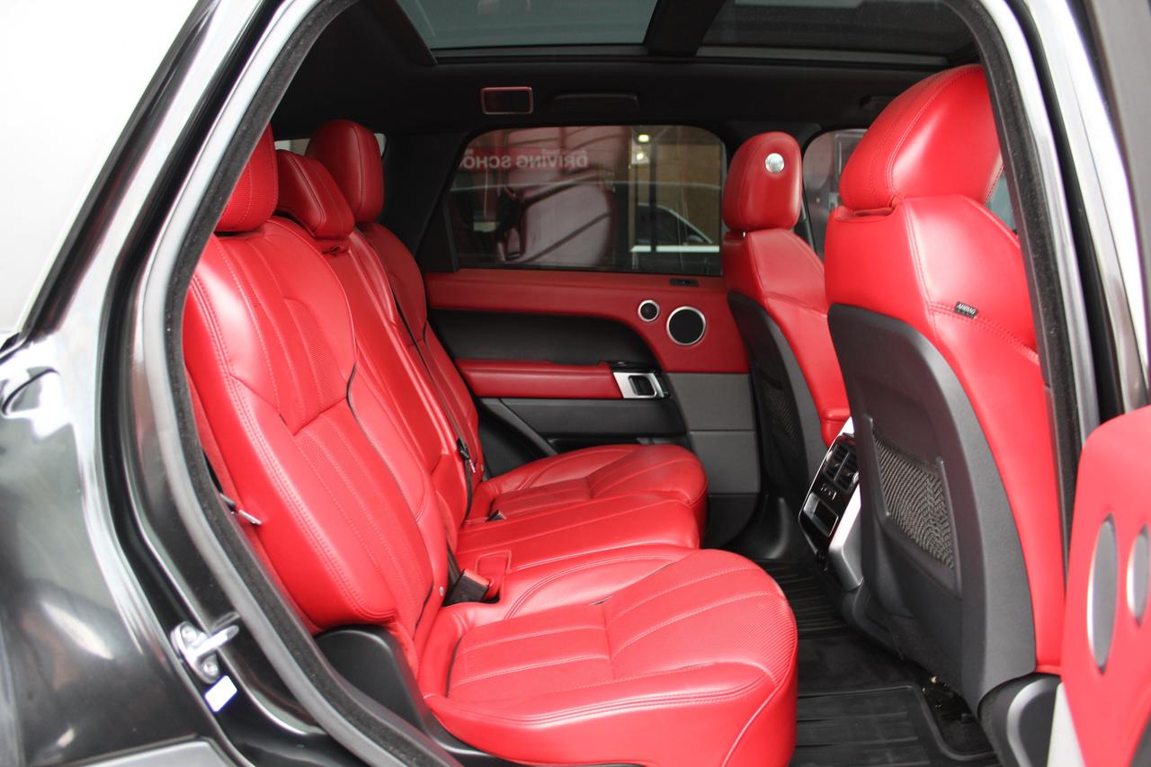 2015 Land Rover Range Rover Sport V8 - SPORT DYNAMIC" - "BLACK ON RED Photo3