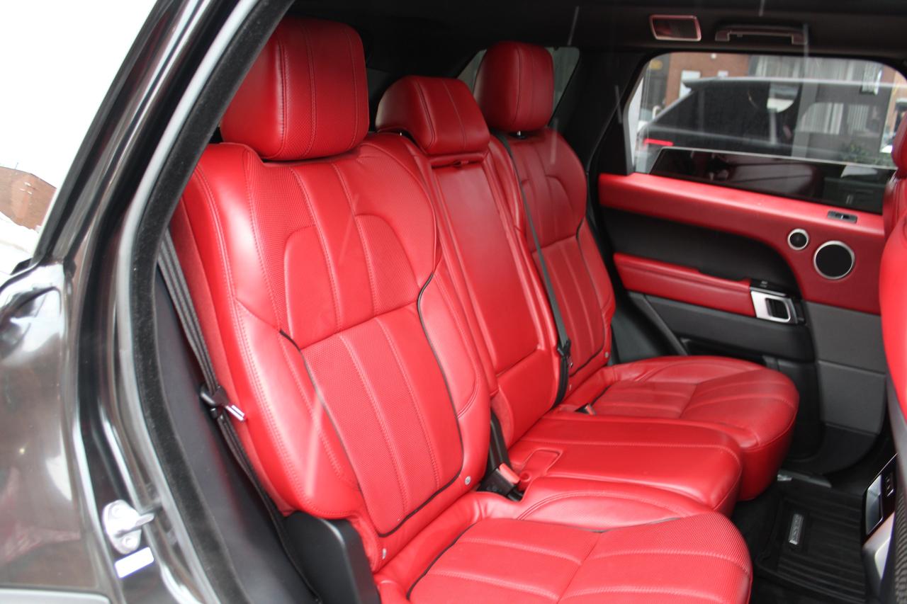 2015 Land Rover Range Rover Sport V8 - SPORT DYNAMIC" - "BLACK ON RED Photo