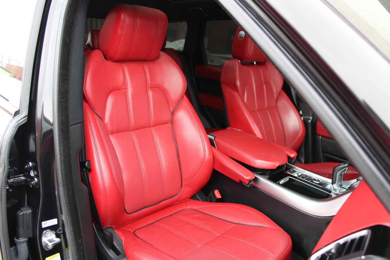 2015 Land Rover Range Rover Sport V8 - SPORT DYNAMIC" - "BLACK ON RED Photo
