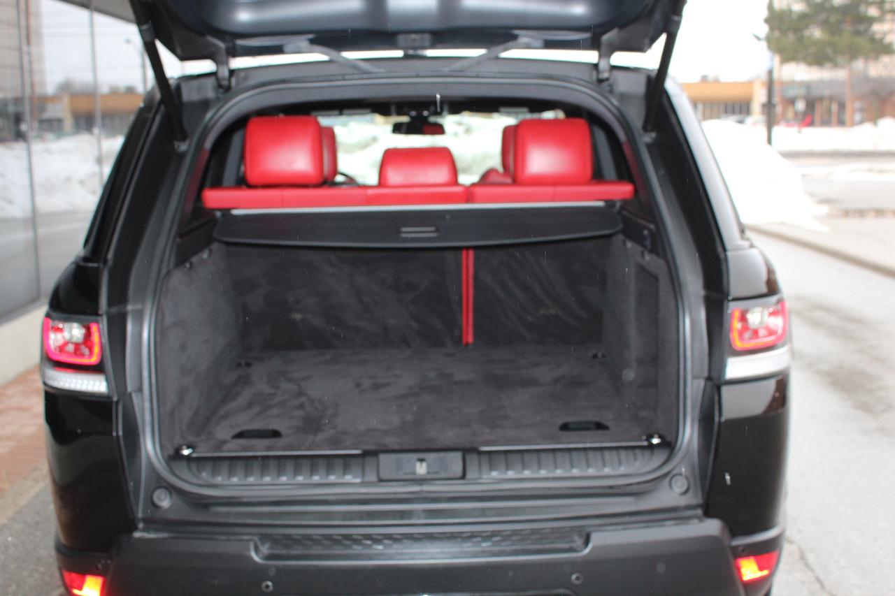 2015 Land Rover Range Rover Sport V8 - SPORT DYNAMIC" - "BLACK ON RED Photo