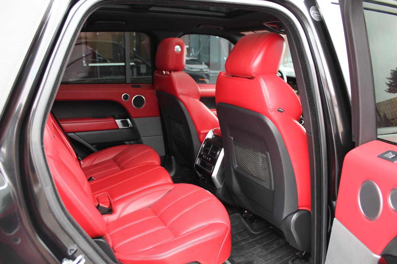 2015 Land Rover Range Rover Sport V8 - SPORT DYNAMIC" - "BLACK ON RED Photo