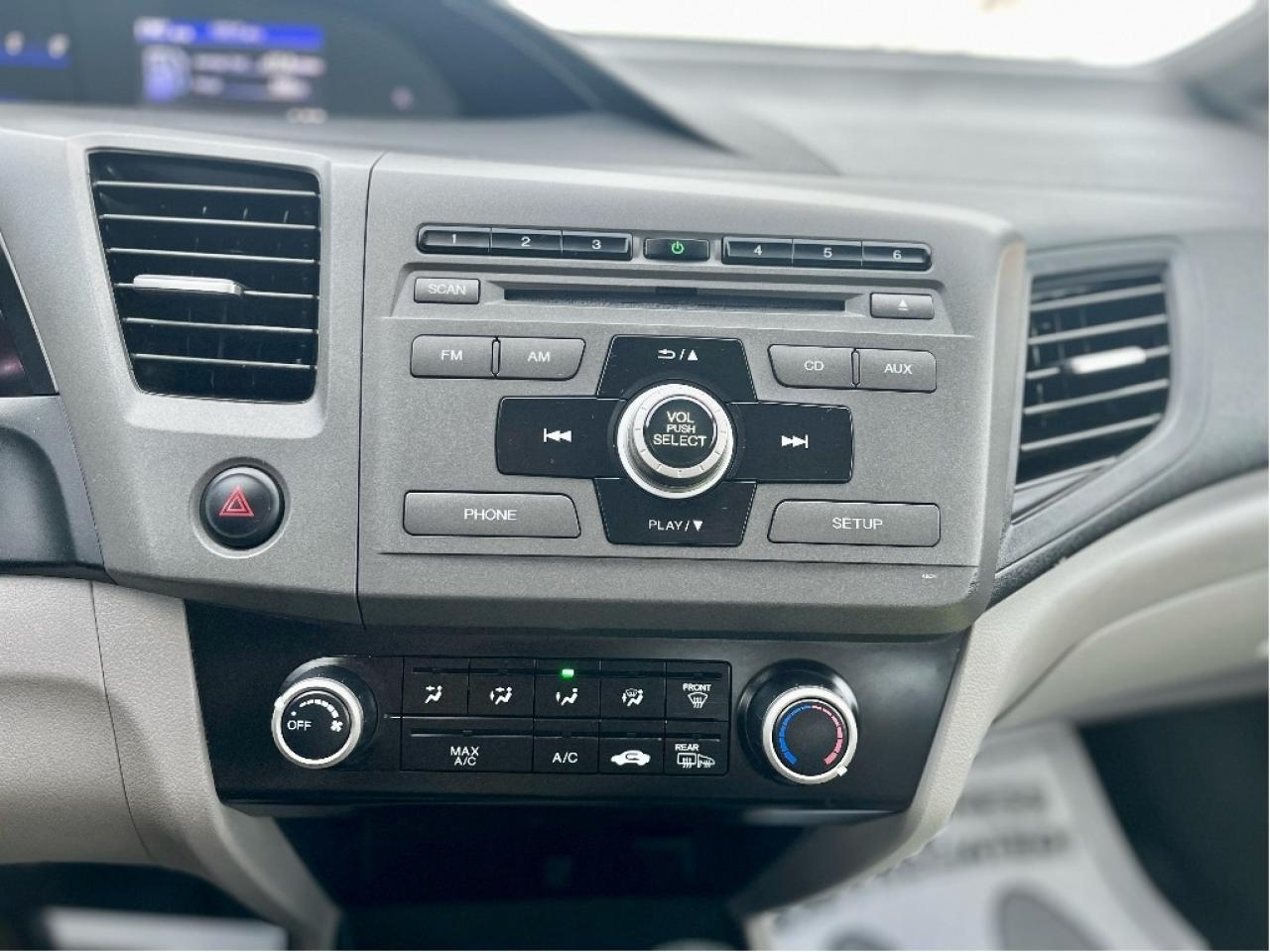 2012 Honda Civic Automatic Certified Photo