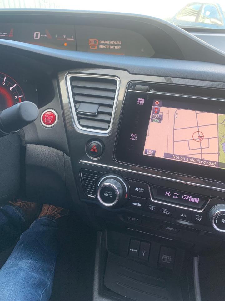 2015 Honda Civic Coupe 2dr Man Si navigation backup camera sunroof low km Photo