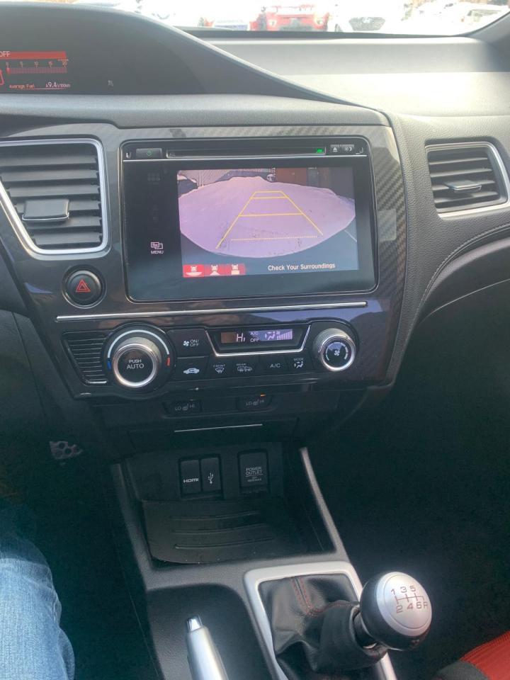 2015 Honda Civic Coupe 2dr Man Si navigation backup camera sunroof low km Photo