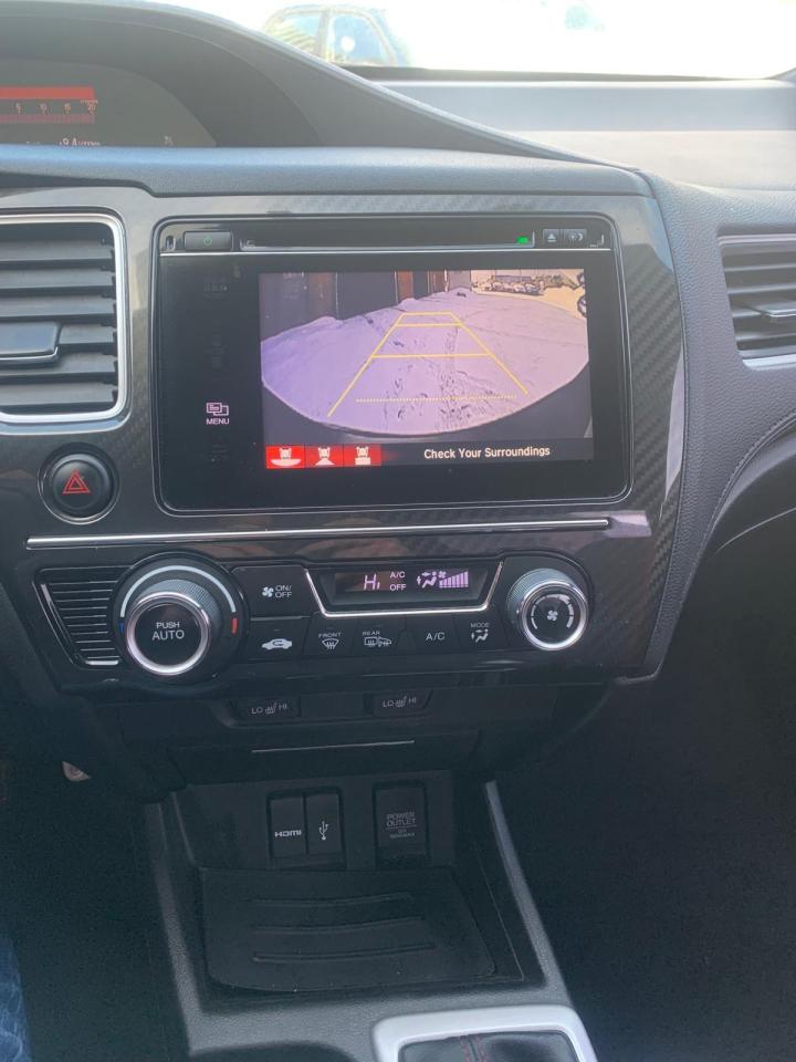 2015 Honda Civic Coupe 2dr Man Si navigation backup camera sunroof low km Photo