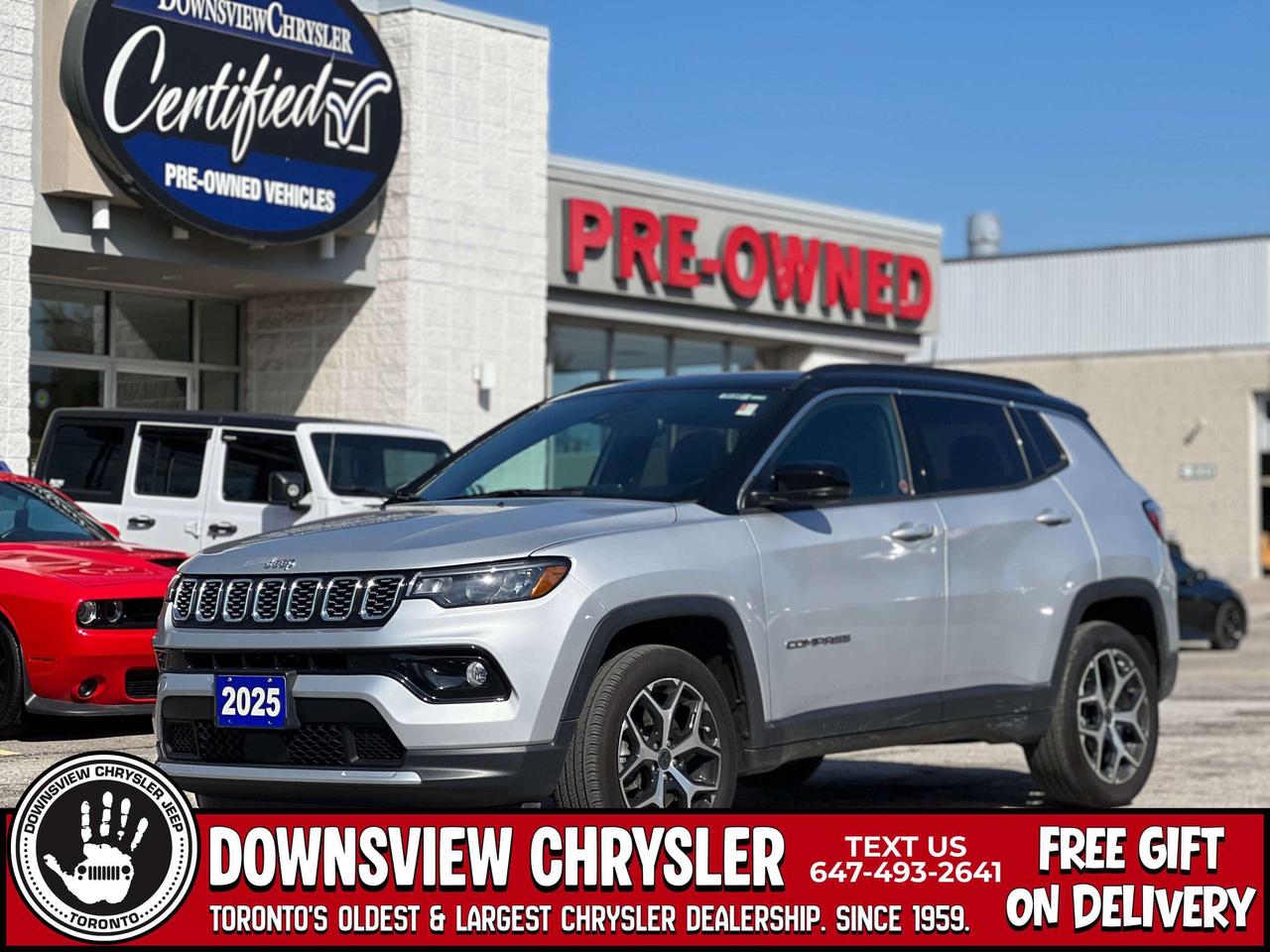 2025 Jeep Compass Limited 4x4 w/Panoramic Sunroof, Alpine Sound Photo