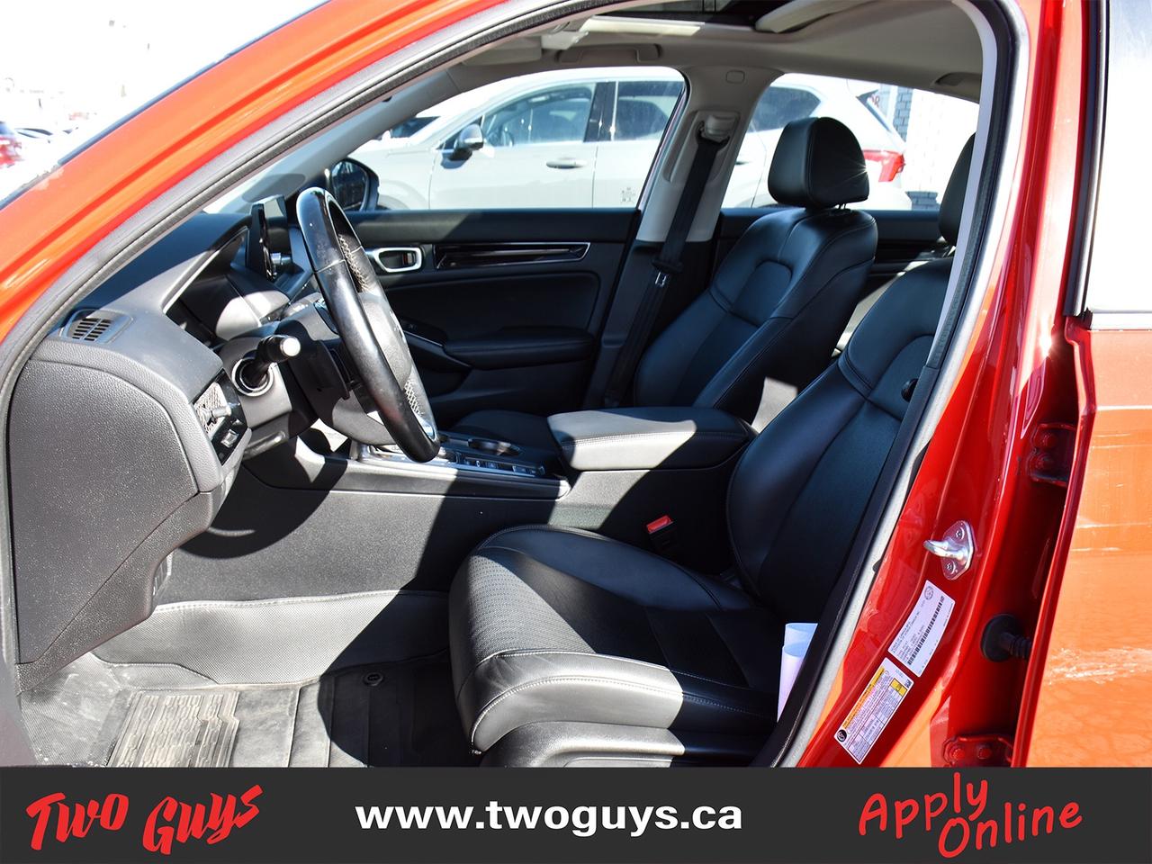 2022 Honda Civic Sedan Touring CVT Leather Sunroof Back Up Camera Photo