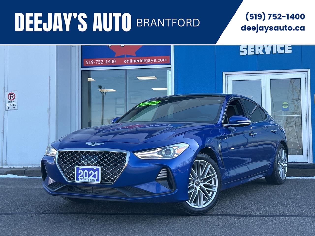 2021 Genesis G70 2.0T Elite   Clean Carfax   One Owner Photo0