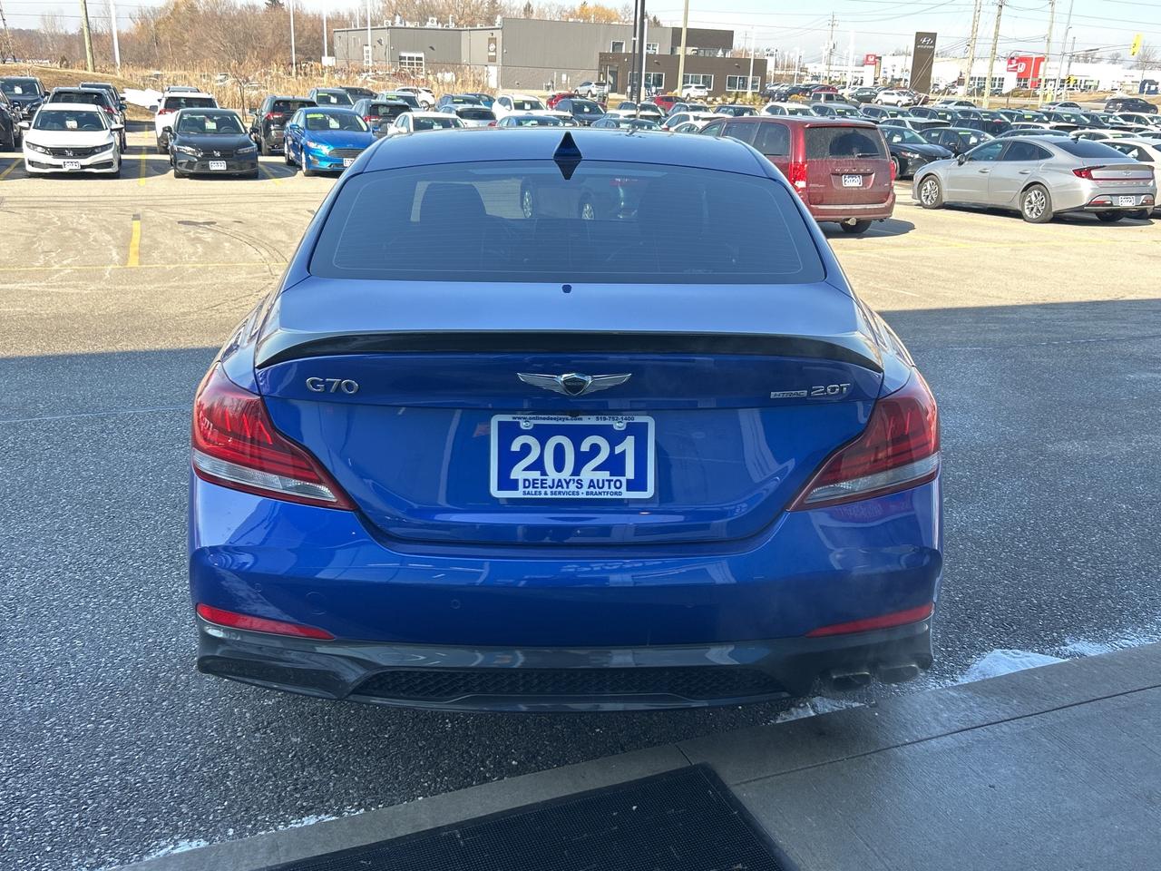 2021 Genesis G70 2.0T Elite   Clean Carfax   One Owner Photo3