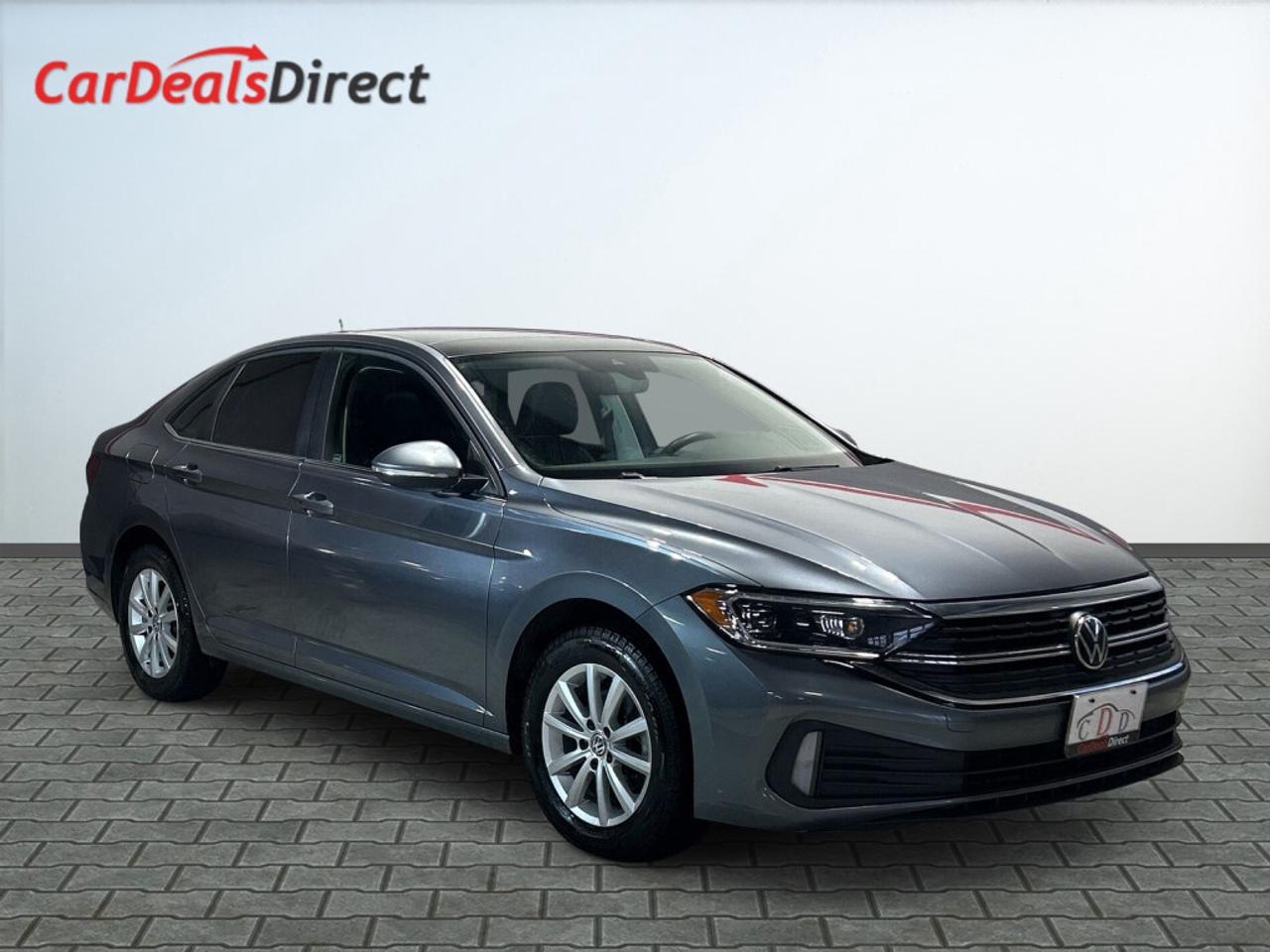 2022 Volkswagen Jetta Highline / Leather / Sunroof / NAV / Lane Keep Ass Photo0