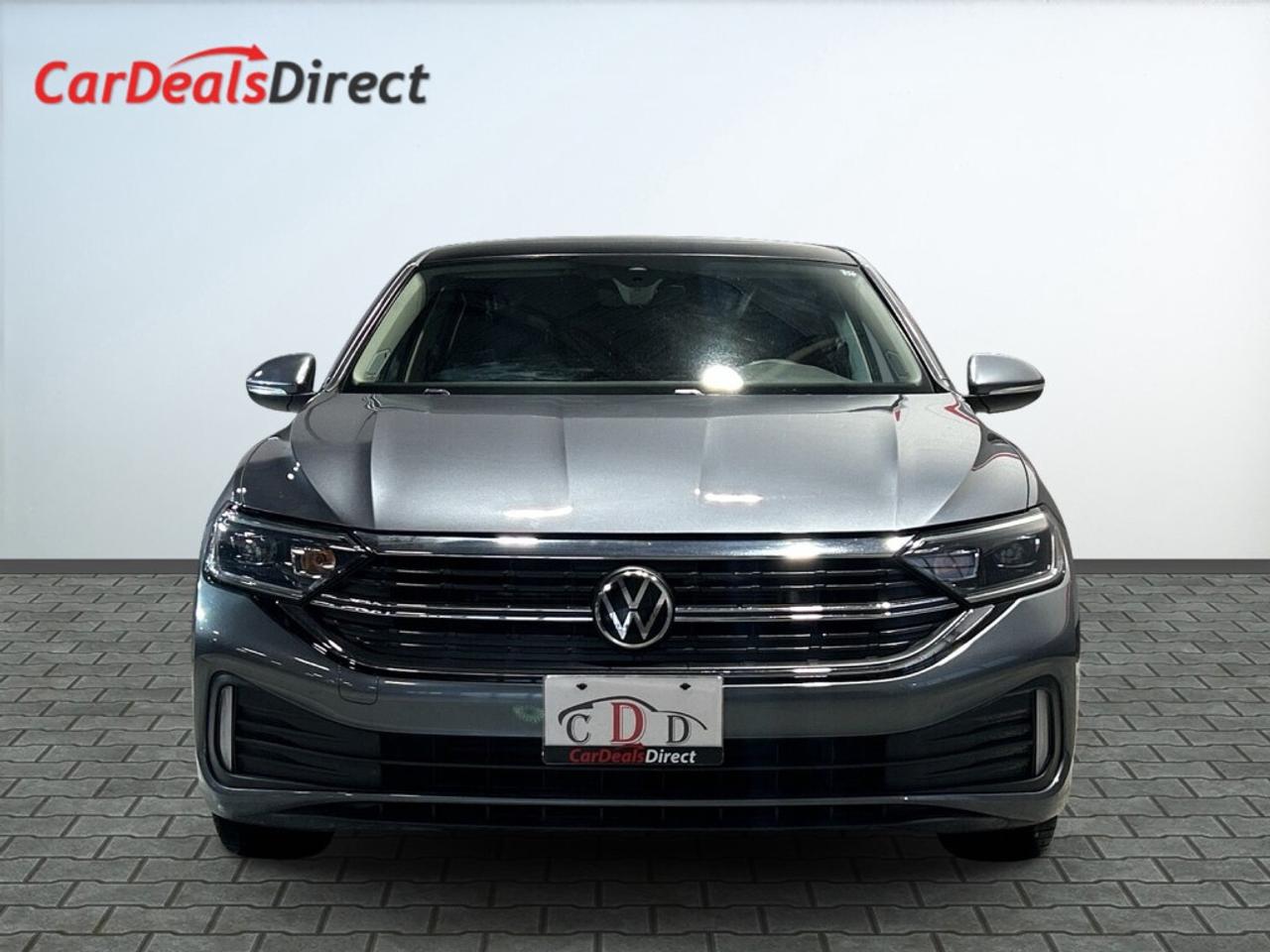 2022 Volkswagen Jetta Highline / Leather / Sunroof / NAV / Lane Keep Ass Photo