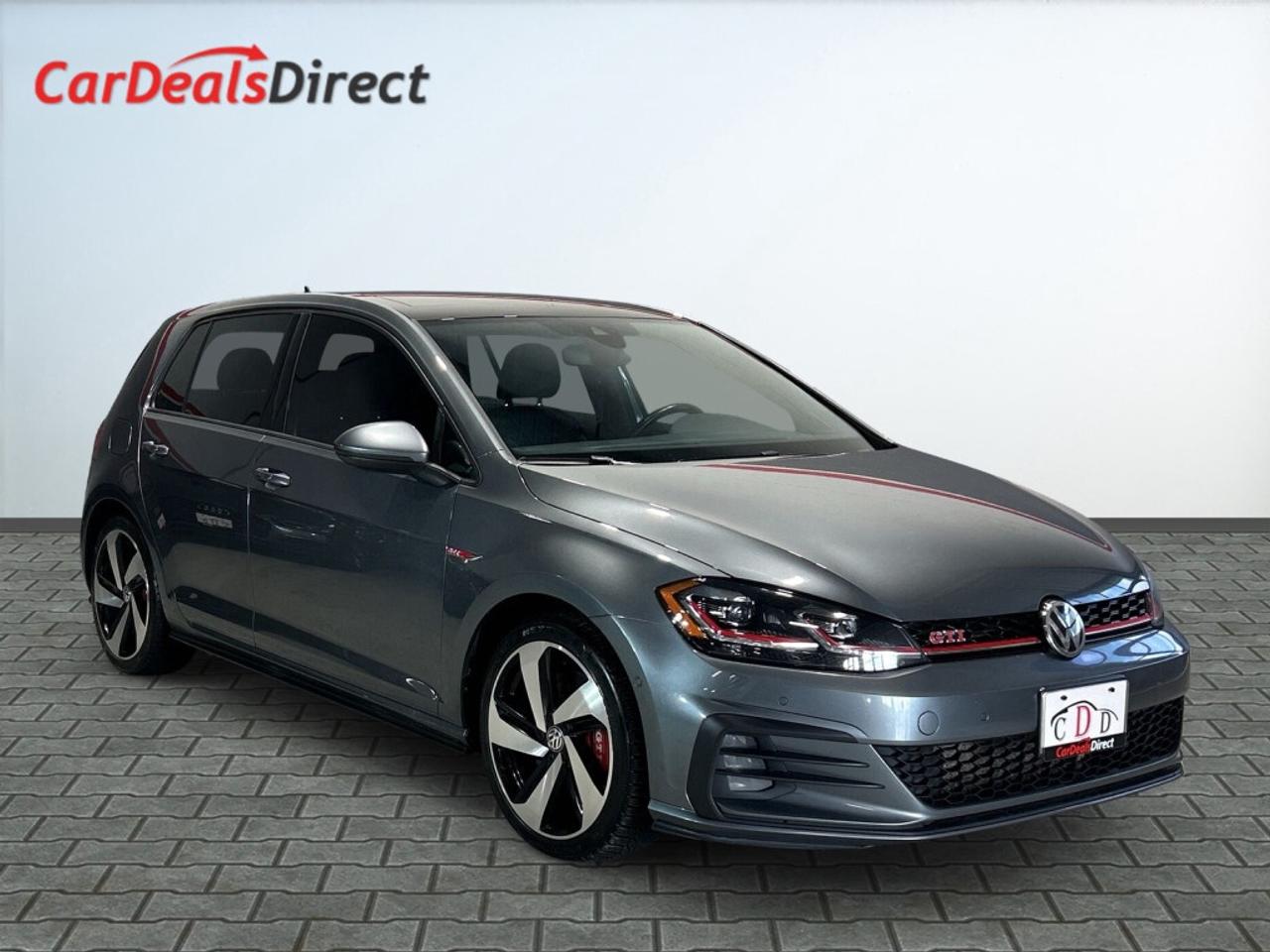2020 Volkswagen Golf GTI 2.0T Autobahn / Leather / Sunroof / NAV / CarPlay Photo