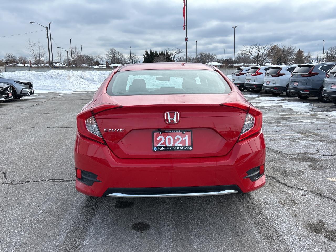 2021 Honda Civic Sedan LX CarPlay Bluetooth Rear Camera Heated Seats Photo4