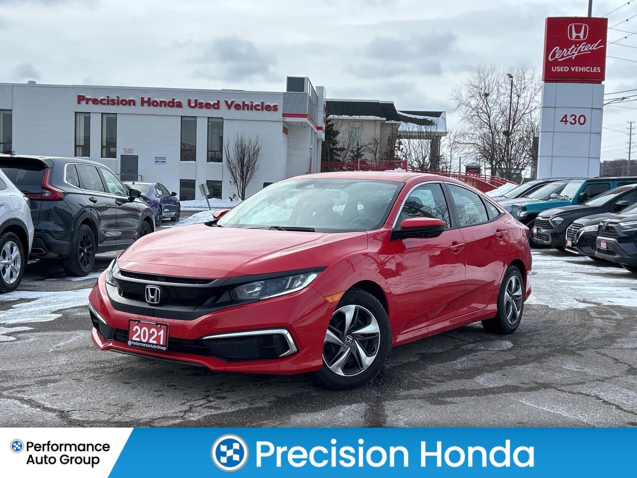 2021 Honda Civic Sedan LX CarPlay Bluetooth Rear Camera Heated Seats Photo