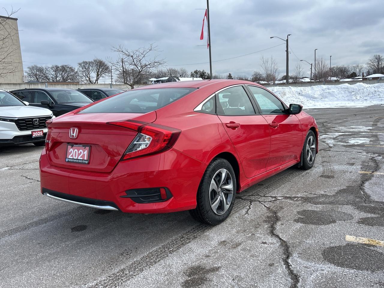 2021 Honda Civic Sedan LX CarPlay Bluetooth Rear Camera Heated Seats Photo