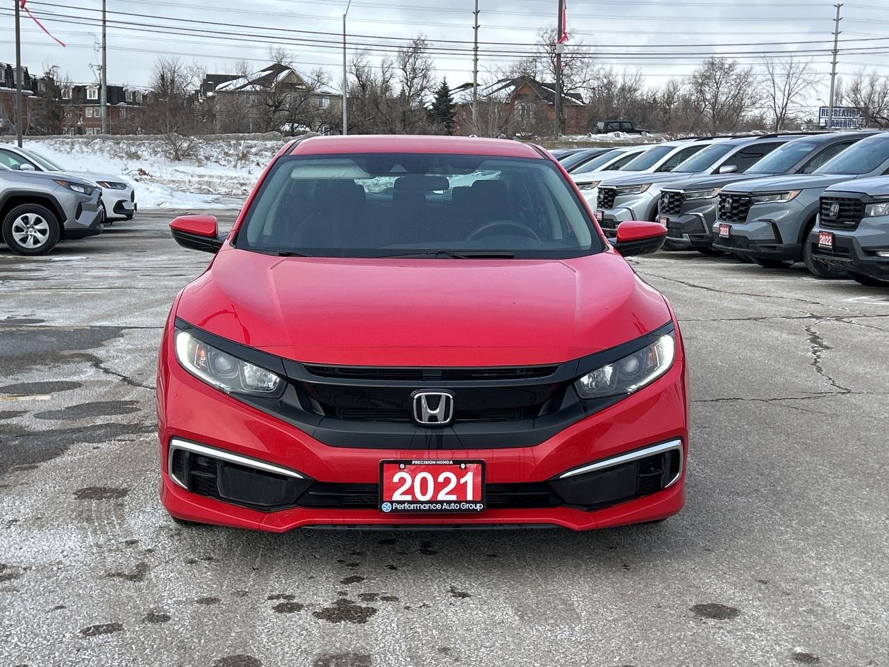 2021 Honda Civic Sedan LX CarPlay Bluetooth Rear Camera Heated Seats Photo