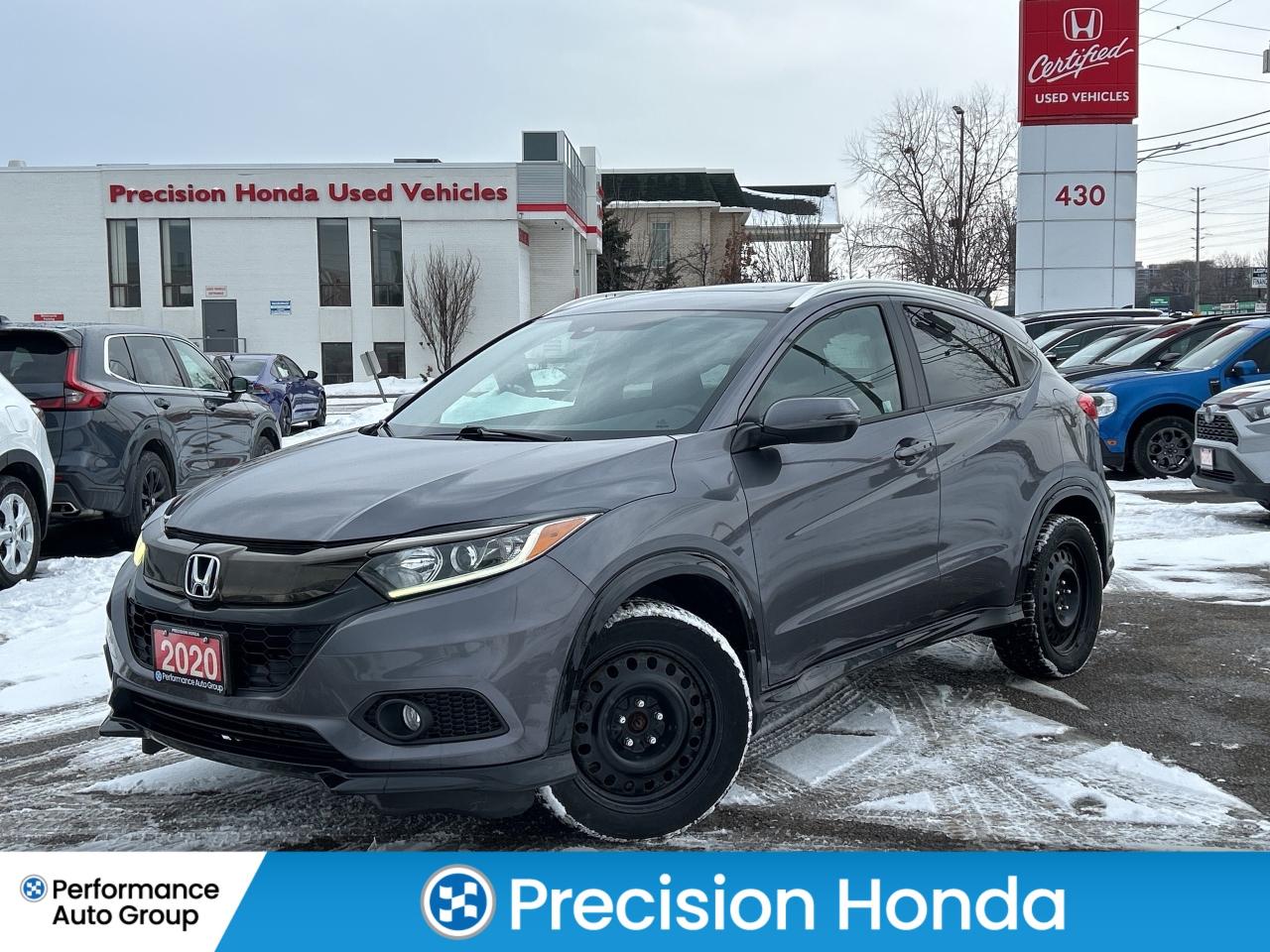 2020 Honda HR-V Sport CarPlay Rear Cam Sunroof Heated Seats Photo