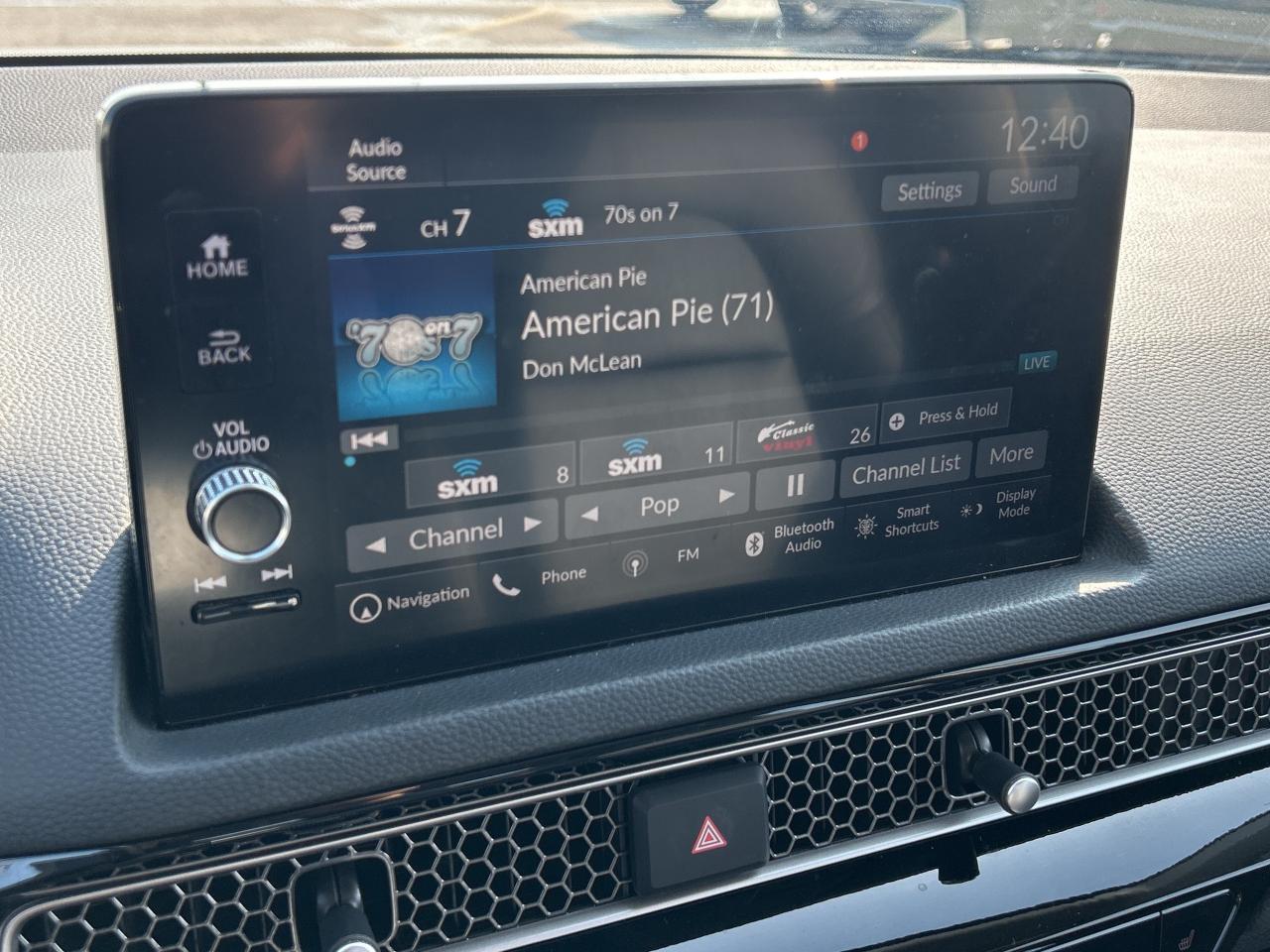 2023 Honda Civic Sedan Touring CVT Leather Navigation Sunroof carPlay Photo