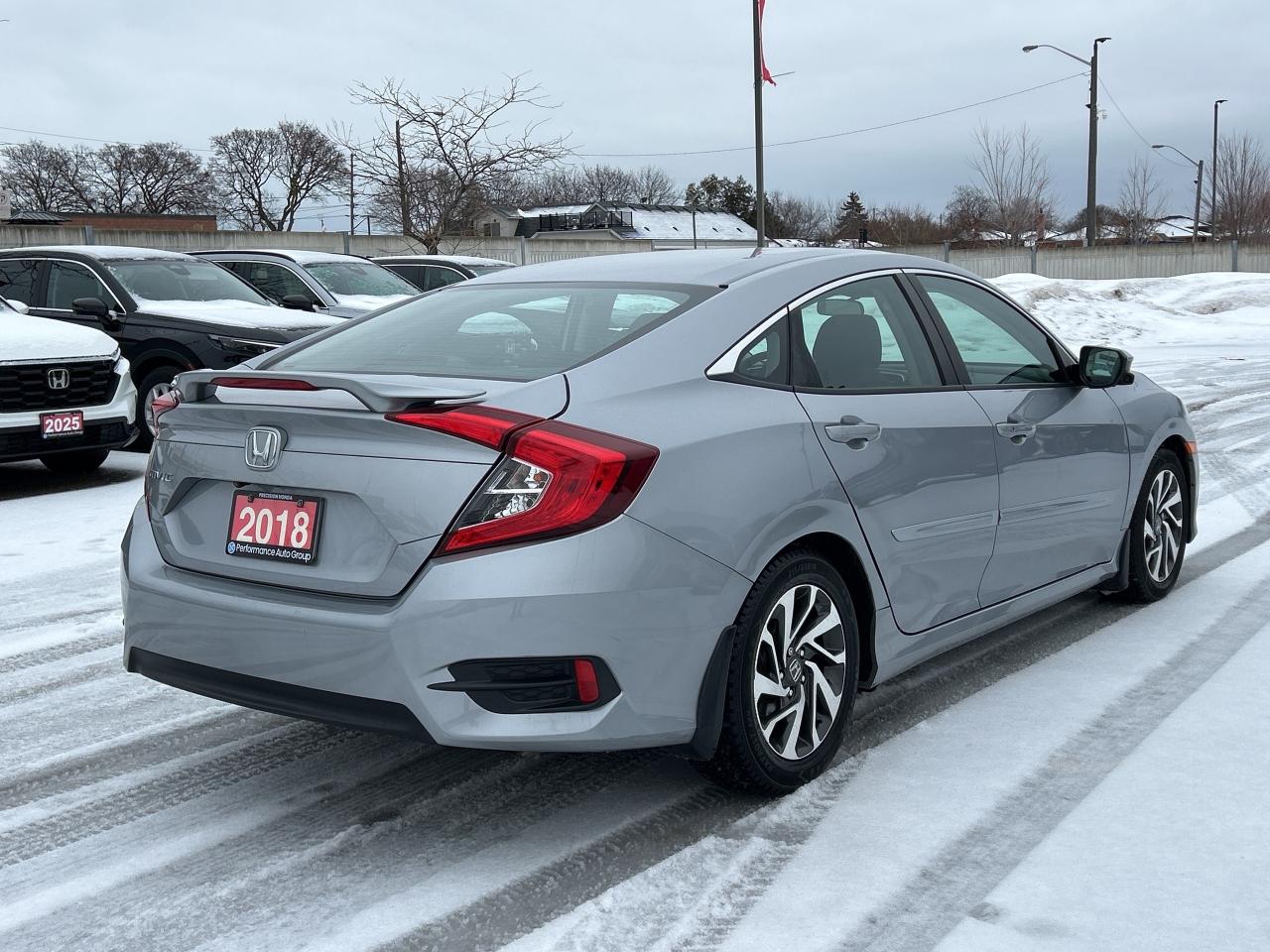 2018 Honda Civic Sedan EX CVT Sunroof Lane Watch Camera rear Spoiler Photo