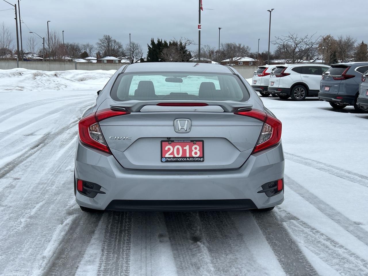 2018 Honda Civic Sedan EX CVT Sunroof Lane Watch Camera rear Spoiler Photo